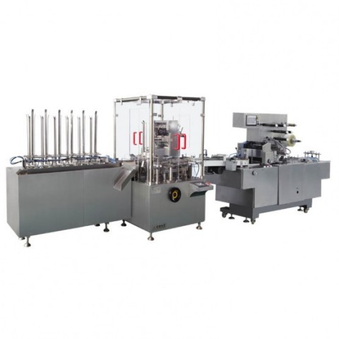 The automatic stop of the aluminum-plastic plate cartoning machine