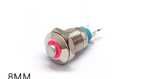 What is the push button switch with LED