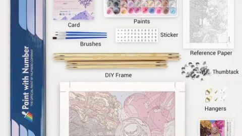 Experience Artistic Freedom with Custom Paint By Number Kits